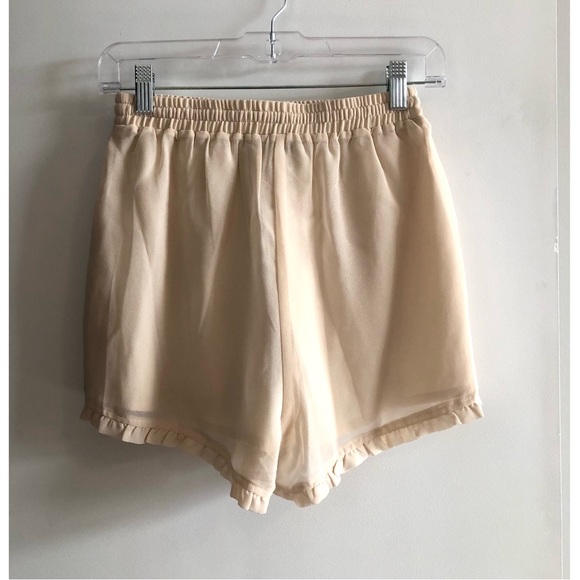 ASOS Glamorous Two Piece Set in Sheer Blush with Floral Embroidery. - Picture 12 of 12